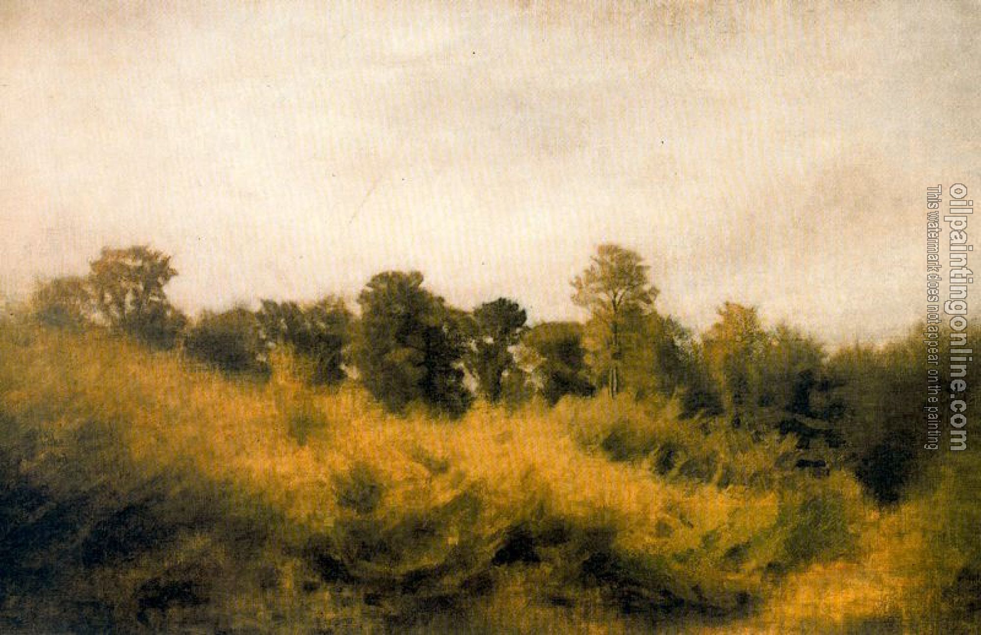 Vilhelm Hammershoi - Trohod Forest